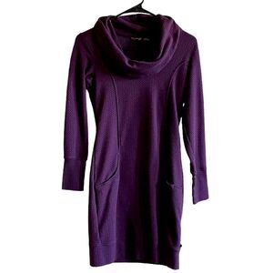 MERRELL Indira Geometric Cowlneck Double Geo Dress Size XS